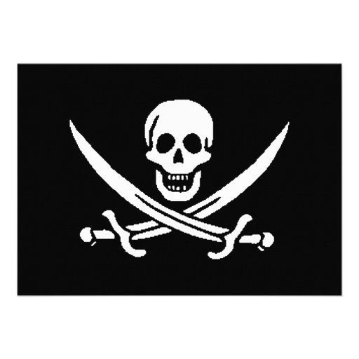 pirate-jack-rackham personalized invite