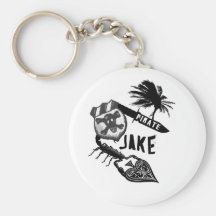 Pirate Jake Key chain
