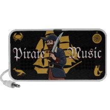 Pirate Music Mini Speakers