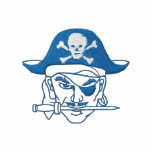 Pirate Outline embroidered shirts