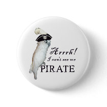 Pirate Parrot Button