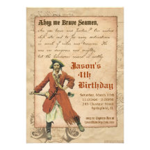 Pirate Party Invitation
