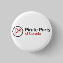 Pirate Party Of Canada buttons