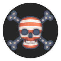 Pirate Patriot Sticker