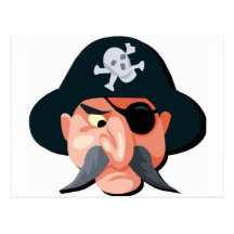 Pirate Post Card