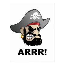 Pirate Post Cards