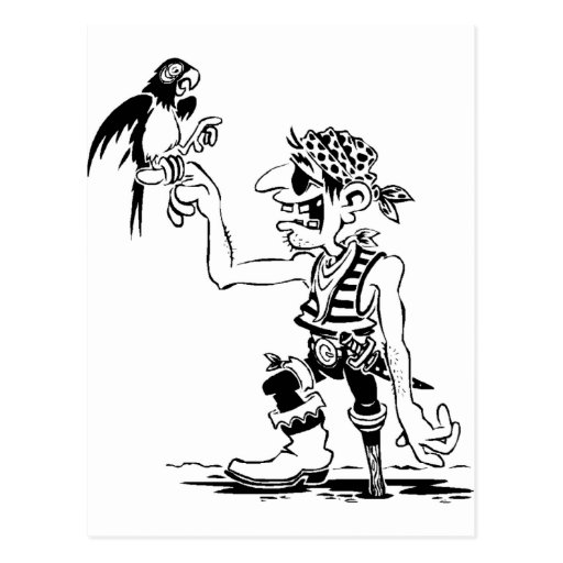 Pirate Postcards