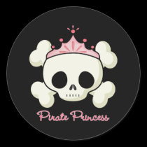 Pirate Princess stickers