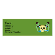 Pirate Profile Cards Business Card