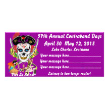 Pirate Queen Lafitte All Styles View Hints Custom Rack Card