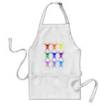 Pirate shears rainbow transparent 2009 apron
