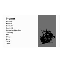 Pirate Ship Business Card Templates