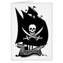 Pirate Ship Card