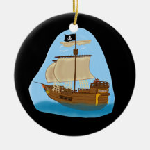Pirate Ship Ornament