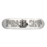 Pirate Ship. Sailing Ship. Custom Skate Board