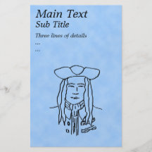 Pirate Sketch. Custom Flyer
