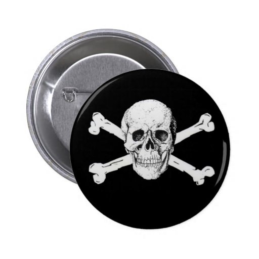 Pirate Skull and Crossbones Pin