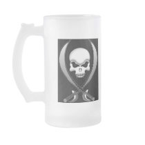 Pirate Skull beer mug