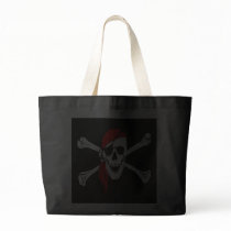 Pirate Skull & Cross Bone Tote Bag