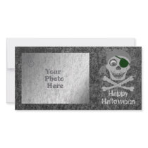 Pirate Skull & Crossbones Photo Card