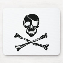 Pirate Skull Mouse Pads