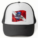 Pirate Skull on Dive Flag Hats