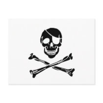 Pirate Skull Post Cards