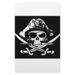 Pirate Skull stationery