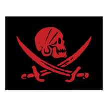 Pirate Style Postcards
