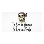 Pirate T-shirts and Gifts. Picture Card