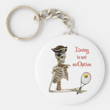 Pirate Tennis Losing Skeleton Key Chain