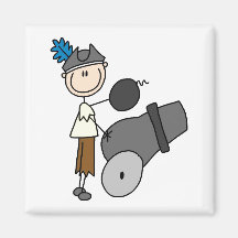 Pirate With Cannon Magnet