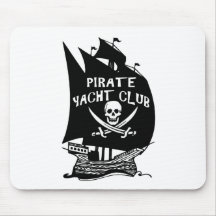 Pirate Yacht Club Mousepad