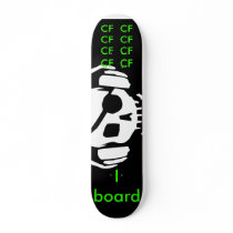 piratebay_logo, I board, CF  CF  CF  CFCF  CF  ... Custom Skate Board
