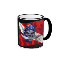 piratediveflag copy coffee mugs