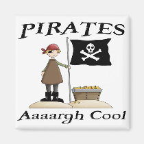 Pirates Are Cool magnets