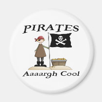 Pirates Are Cool magnets