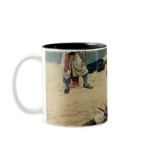 Pirates Fight Over Treasure Mug