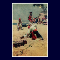 Pirates Fight Over Treasure posters