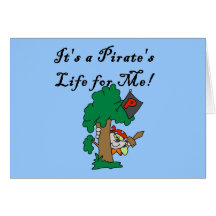 Pirate's Life Tshirts and Gifts Card