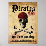 Pirates Only Print
