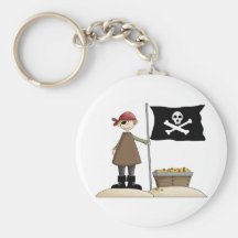 Pirates · Pirate, Flag & Treasure Keychains