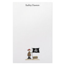 Pirates · Pirate, Flag & Treasure Custom Stationery