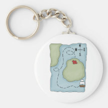 Pirates · Pirate Map Keychain