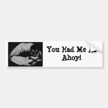 Pirates Say Ahoy Bumper Sticker