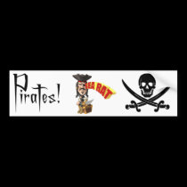 Pirate's SeaRat Items bumper stickers