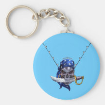 Pirates/Skulls Collection by FishTs.com Key Chain