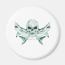 Pirates/Skulls Collection by FishTs.com Magnet