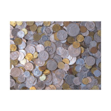Pirates Treasure Stretched Canvas Print