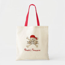 Pirate's Treasure Canvas Bags